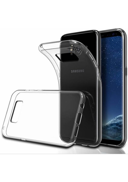 Samsung Galaxy S8 Ultra İnce 0.2mm Silikon Soft Kılıf