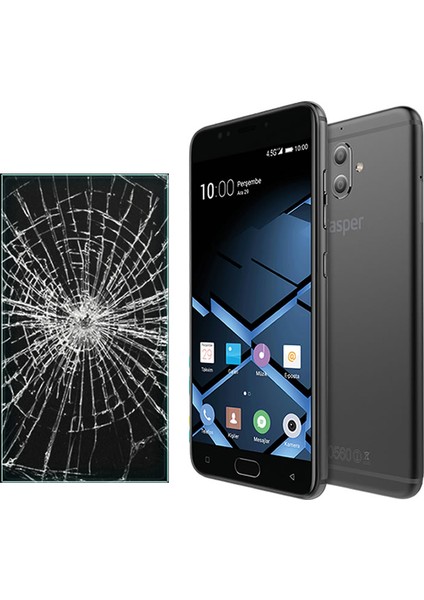 Casper Via F1 Tempered Glass Cam Ekran Koruma