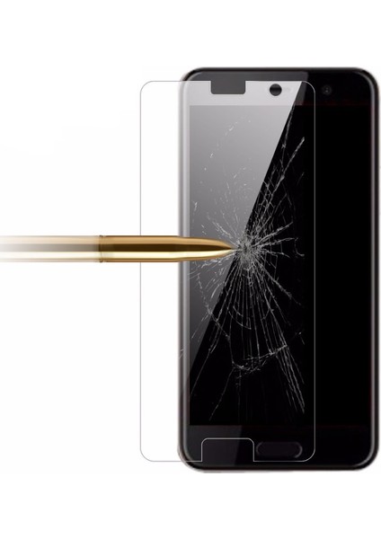 Htc U Play Tempered Glass Cam Ekran Koruma