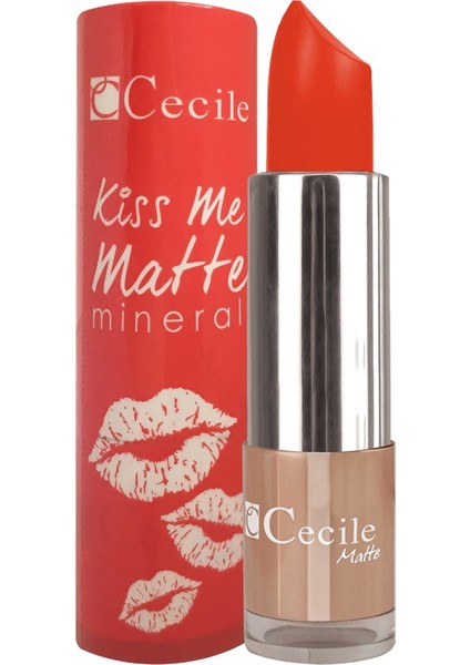 Mineralli Mat Ruj / Kiss Me Matte Mineral 318