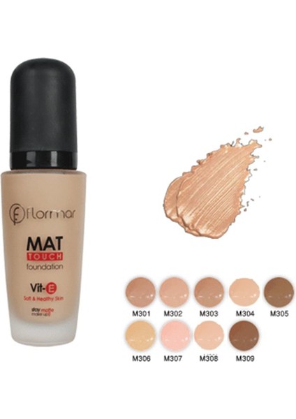 - Fondöten - Mat Touch Foundation M306 Pastelle 8690604098309 31000010