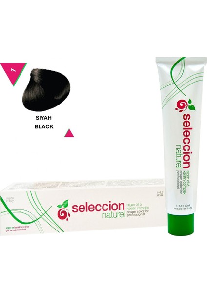 Seleccıon Naturel Color 60Ml 1 Sıyah