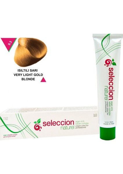 Seleccıon Naturel Color 60Ml 9.3 Isıltılı Sarı