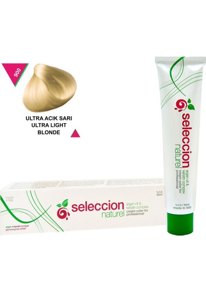 Seleccıon Naturel Color 60Ml 900 Ultra Acık Sarı