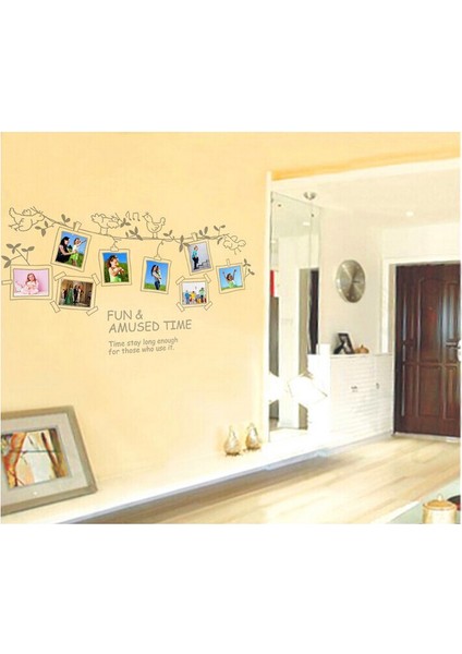 Fotoğraf Resim Çerçeveli Ev Dekorasyonu Kendinden Yapışkanlı PVC Duvar Sticker Hediyelik Duvar Dekor fiyatları