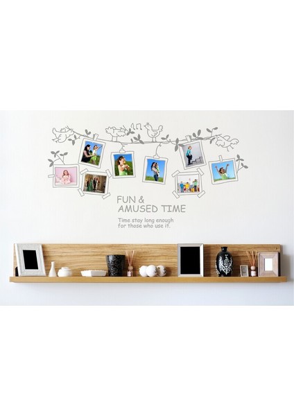 Fotoğraf Resim Çerçeveli Ev Dekorasyonu Kendinden Yapışkanlı PVC Duvar Sticker Hediyelik Duvar Dekor modelleri