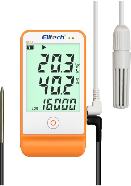 Sıcaklık Ve Nem Kayıt Cihazı Datalogger Gsp-6 Thr236