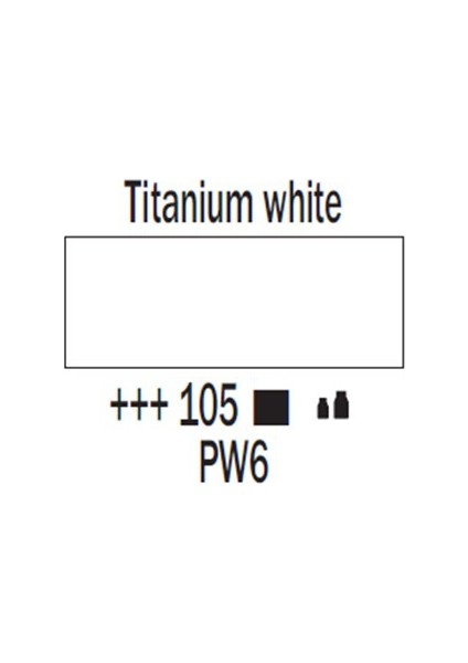 Amsterdam Akrilik Boya 120 Ml 105 Titanium White