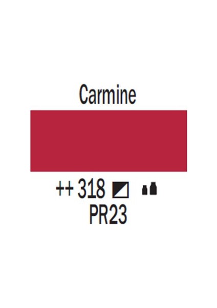 Amsterdam Akrilik Boya 500 Ml 318 Carmine
