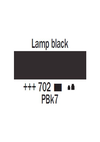 Amsterdam Akrilik Boya 500 Ml 702 Lamp Black