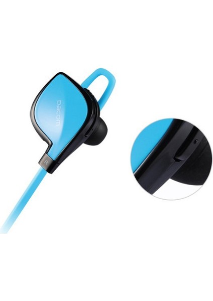 Lancer Two Eksta Tiz&Bass Bluetooth Kulaklık-Mavi
