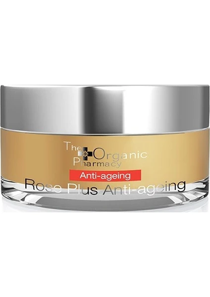 The Organic Pharmacy Rose Plus Anti-Ageing Face Cream Anti Aging Etkili Yüz Kremi 50ml