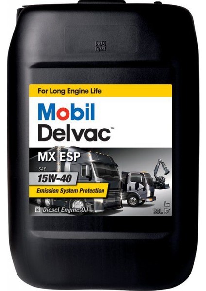 Delvac MX ESP 15W-40 20 Litre Motor Yağı ( Üretim Yılı: 2023 )