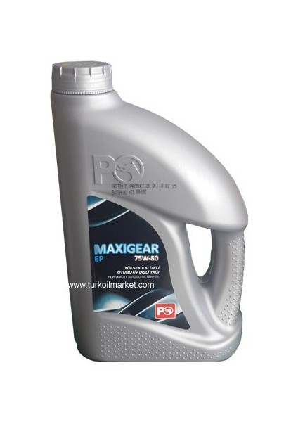 Po Maxigear EP 75W-80 - 3 Litre