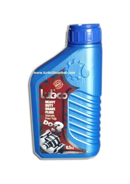 Lubco Dot 3 Fren Hidroliği - 500 ml