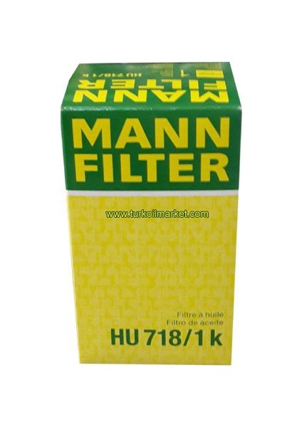 Mercedes Sprinter I II 313 315 901-909 C klasse Vito Viano 638 639 Yağ Filtresi HU718/1K