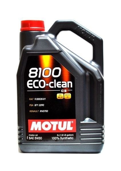 8100 Eco Clean 5W-30 5 Litre Motor Yağı ( Üretim Yılı: 2023 )