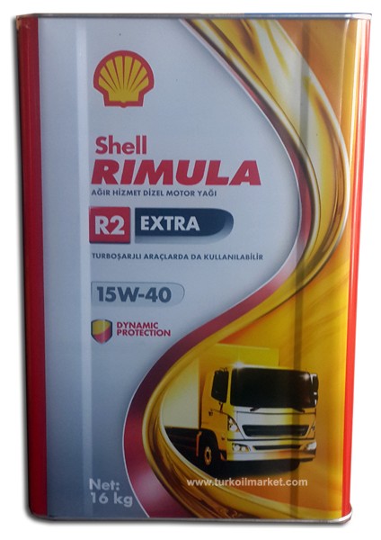Rimula R2 Extra 15W-40 16 Kg Motor Yağı (Üretim Yılı: 2023)