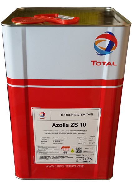 Azolla ZS 10 - 15 kg Hidrolik Yağ