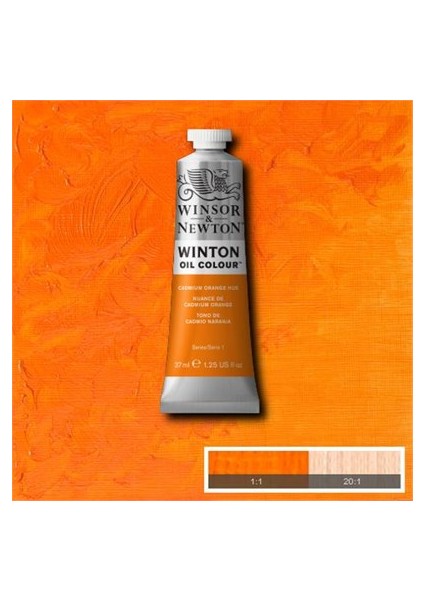Winsor Newton Winton 37 Ml Yağlı Boya No 4 Cadmium Orange Hue