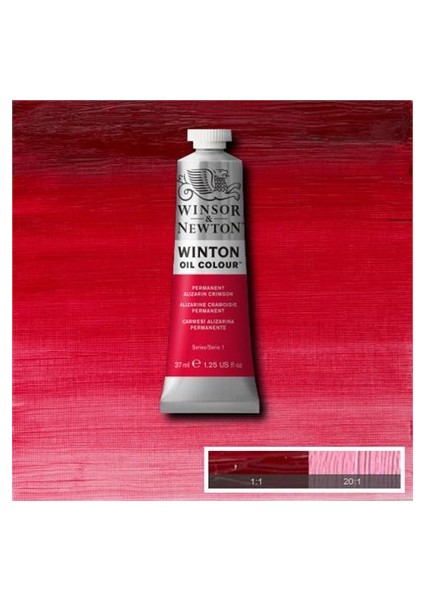Winsor Newton Winton 37 Ml Yağlı Boya No 1 Permanent Alizarin Crimson