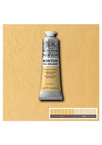 Winsor Newton Winton 37 Ml Yağlı Boya No 29 Naples Yellow Hue