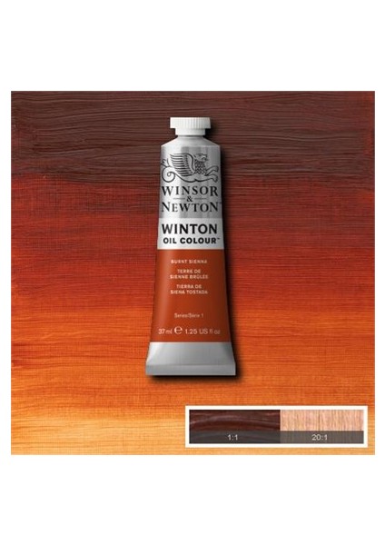 Winsor Newton Winton 37 Ml Yağlı Boya No 2 Burnt Sienna