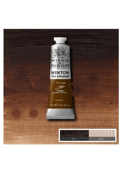 Winsor  Newton Winton 37 Ml Yağlı Boya No 3 Burnt Umber