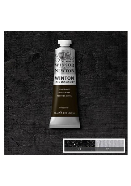 Winsor Newton Winton 37 Ml Yağlı Boya No 24 Ivory Black