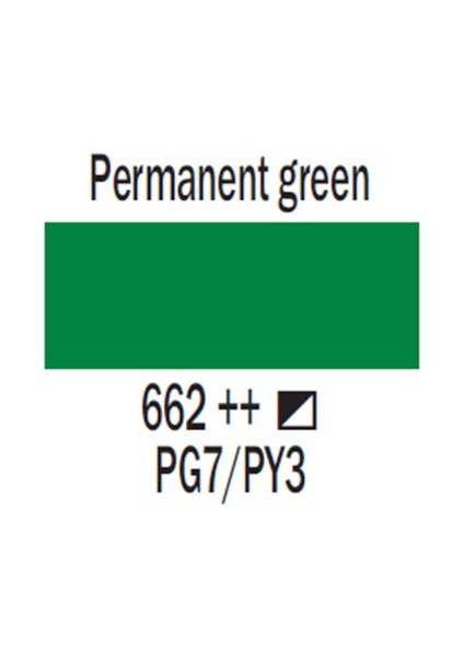 Art Creation Yağlı Boya 40 Ml No 662 Permanent Green