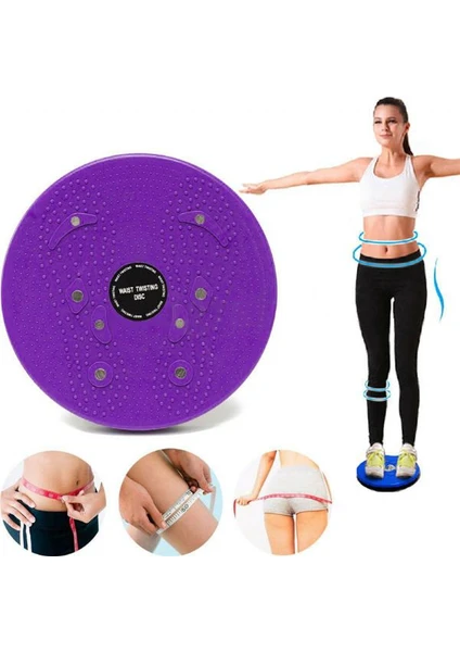 Rugad Bel Ve Kalca Form Tutucu Spor Aleti Waist Twisting Disc