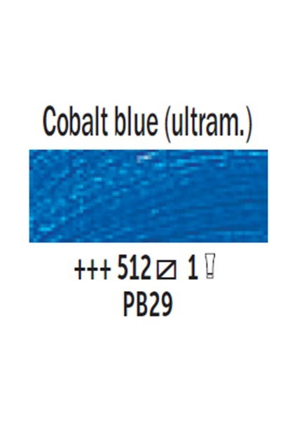 Van Gogh 40 Ml Yağlı Boya Seri 1 No 512 Cobalt Blue Ultramarine