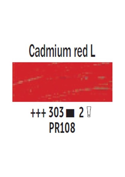 Van Gogh 40 Ml Yağlı Boya Seri 2 No 303 Cadmium Red Light