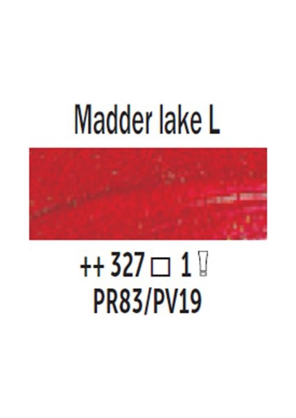Van Gogh 200 Ml Yağlı Boya Seri 1 No 327 Madder Lake L