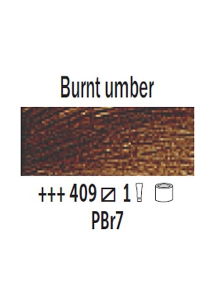 Van Gogh 200 Ml Yağlı Boya Seri 1 No 409 Burnt Umber