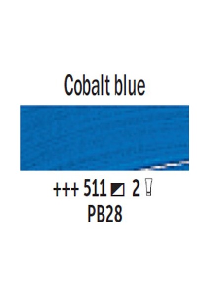 Van Gogh 200 Ml Yağlı Boya Seri 2 No 511 Cobalt Blue