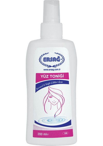 Yüz Toniği Normal ve Yağlı Ciltler İçin 200ml