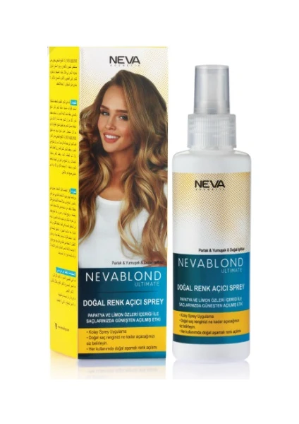 Blond Ultimate Doğal Renk Açıcı Sprey 150 ml