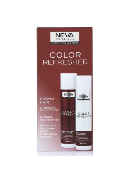 Color Refresher Renk Yenileyici Kahve Şampuan ve Krem Set 300 ml
