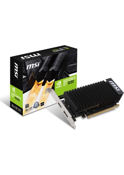 NVIDIA GeForce GT 1030 2GH LP OC 2GB 64 bit GDDR4 DX(12) PCI-E 3.0 Ekran Kartı (GT 1030 2GH LP OC)