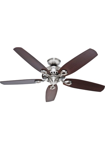 Builder's Elite Fırçalanmış Nikel - 132 Cm. Tavan Vantilatörü