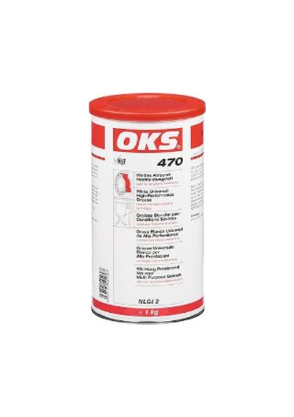 OKS 470 - 1 KG Gıda Onaylı Beyaz Yüksek Performans Gresi