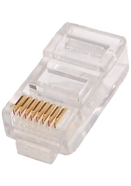 Mp105 Cat5E Utp Rj45 Modular Plug 100'Lü Paket