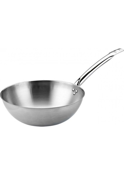 Çelik Wok Tava 26 cm