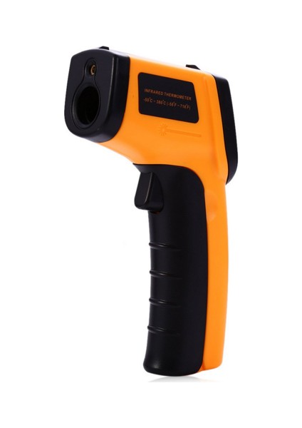 İnfrared Lazer Lcd Ekran Temassız Termometre (-50C - 380C)