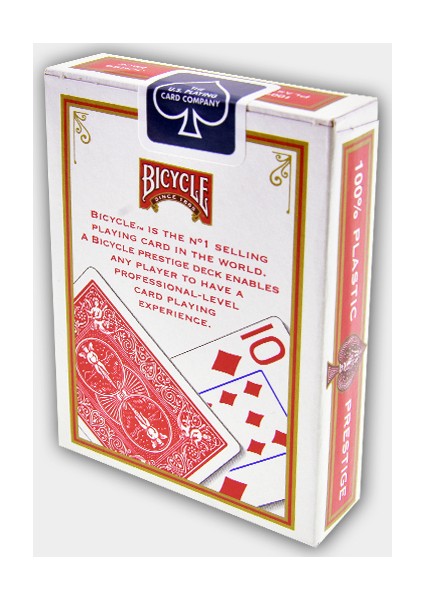 Bicycle Prestige Plastik Poker İskambil Oyun Kağıdı (Bicycle Oyun Kartı Kırmızı) modelleri