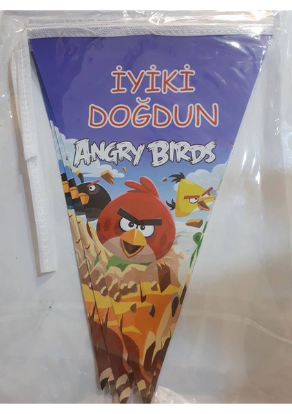 Sihirli Parti Angry Birds Bayrak Afiş