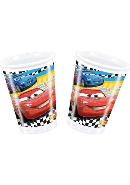 Sihirli Parti Cars Rsn Plastik Bardak (8 Adet)