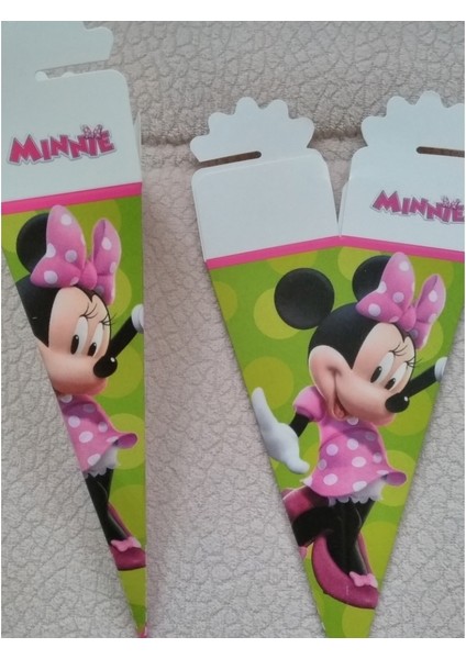 Sihirli Parti Minnie Şeker Lokum Külahı (25 Adet)