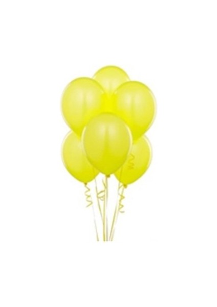 Sihirli Parti Sarı Balon 20 Adet